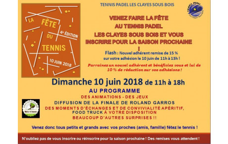 Une date à retenir, le Dimanche 10 Juin 2018